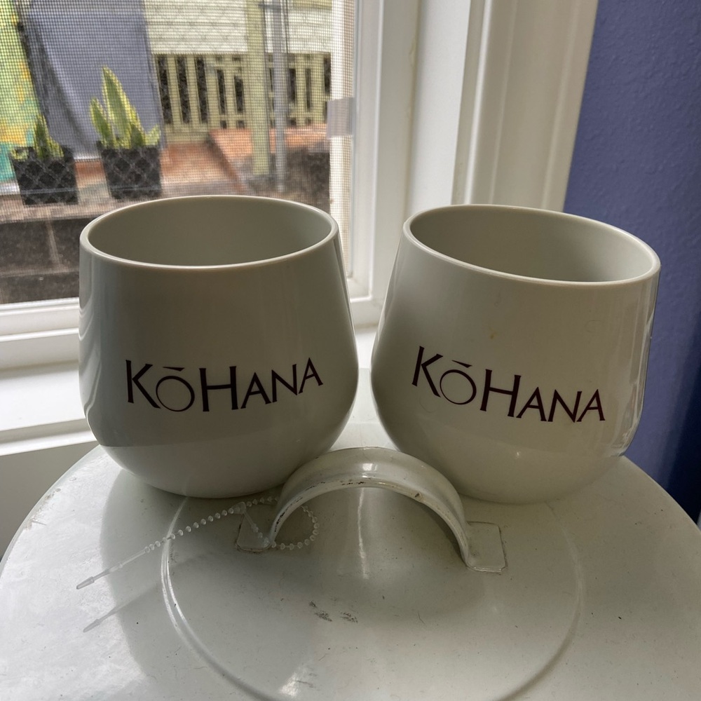 2PC. Set KoHANA Silicone Wine Cup